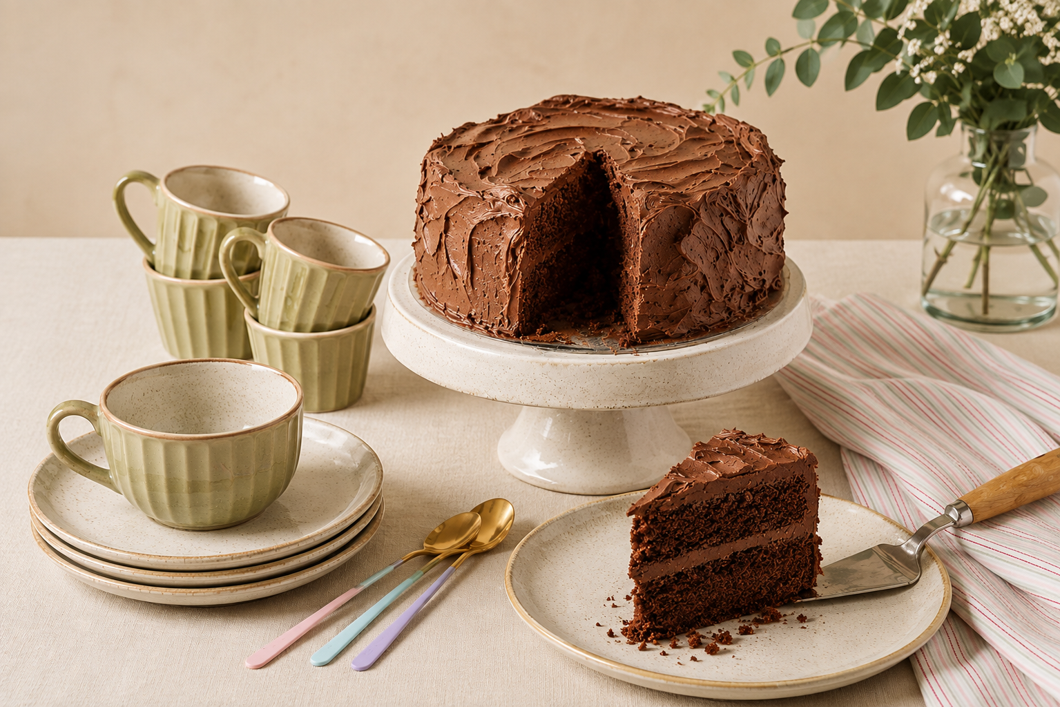 Cobertura de chocolate para tartas