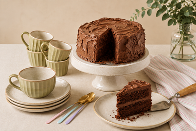 Chocolate cake topping