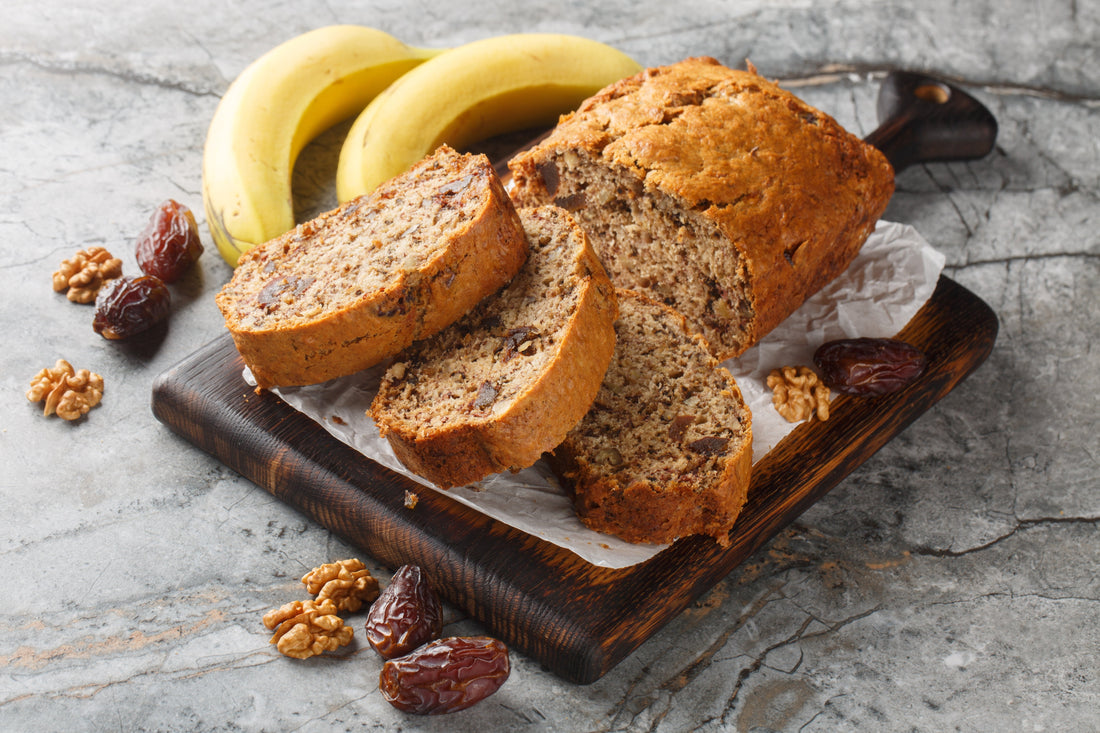 Pan de plátano sin gluten (Banana Bread)