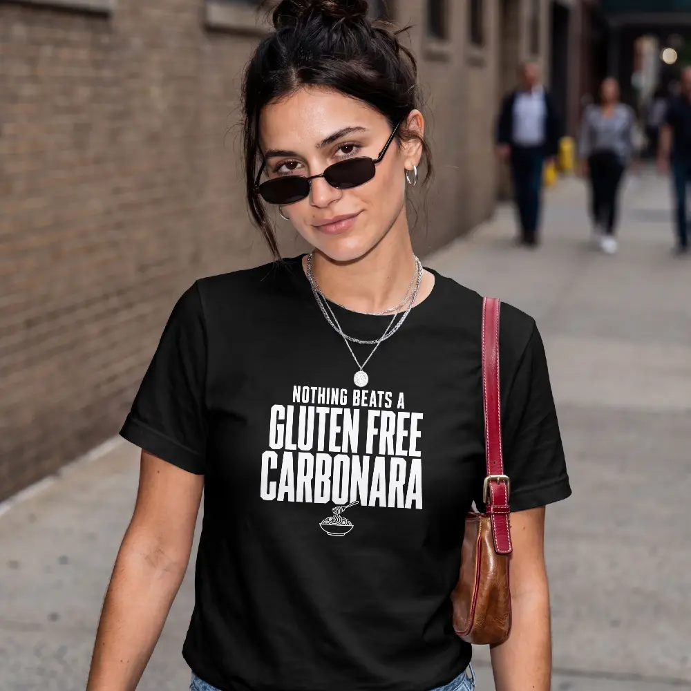 Camiseta Gluten Free Carbonara Printify