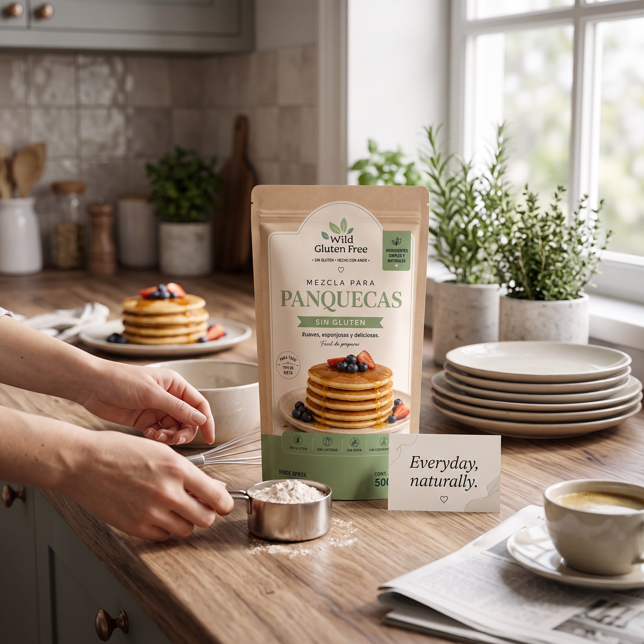 Mix para Panquecas Sin Gluten