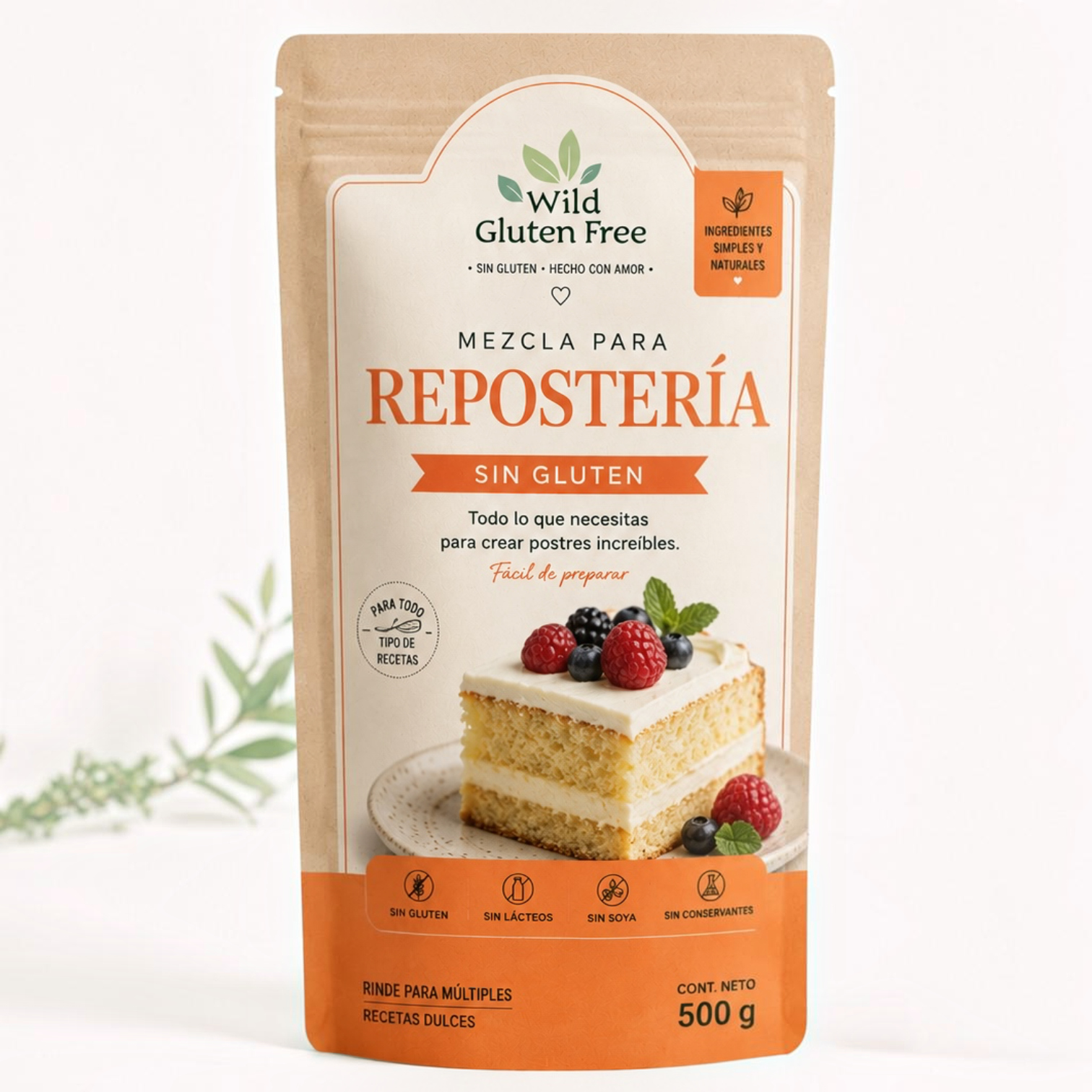 Mix Todo en Uno para Repostería Sin Gluten