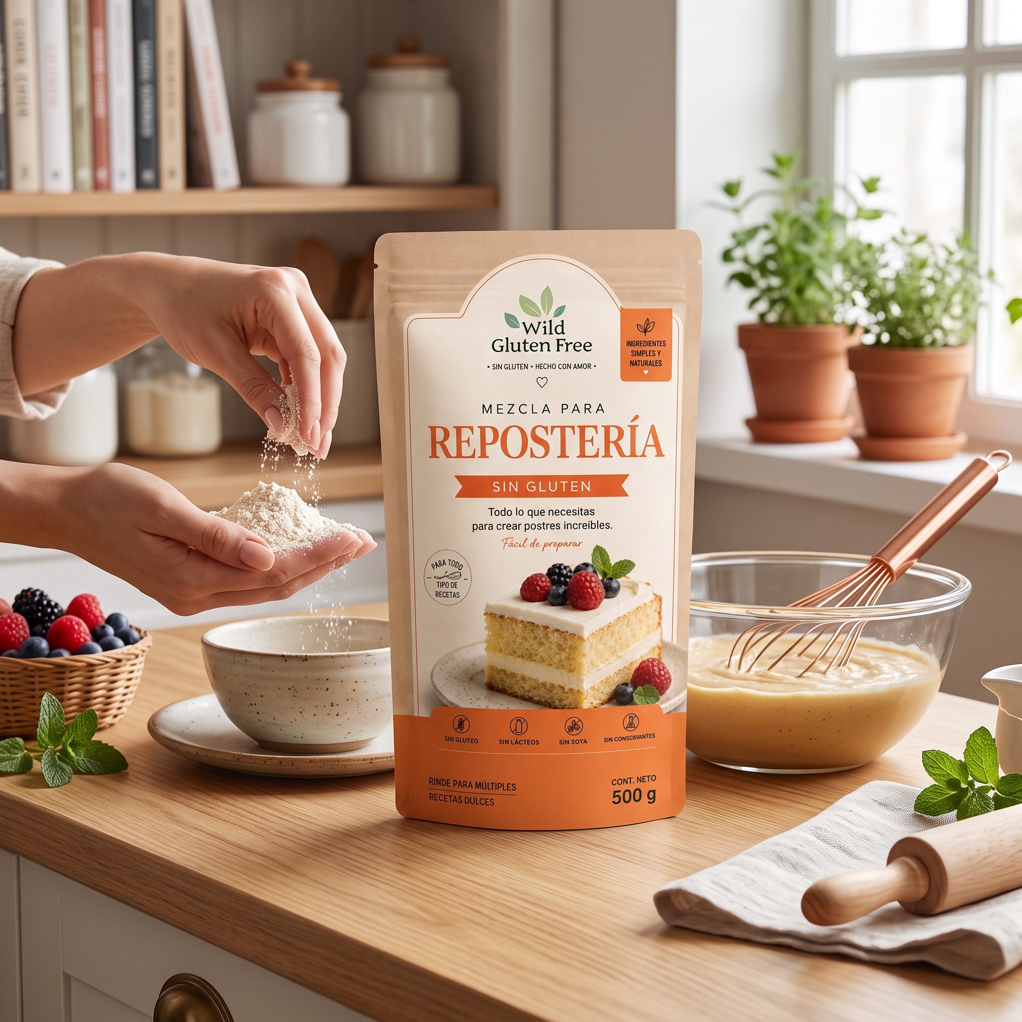 Mix Todo en Uno para Repostería Sin Gluten